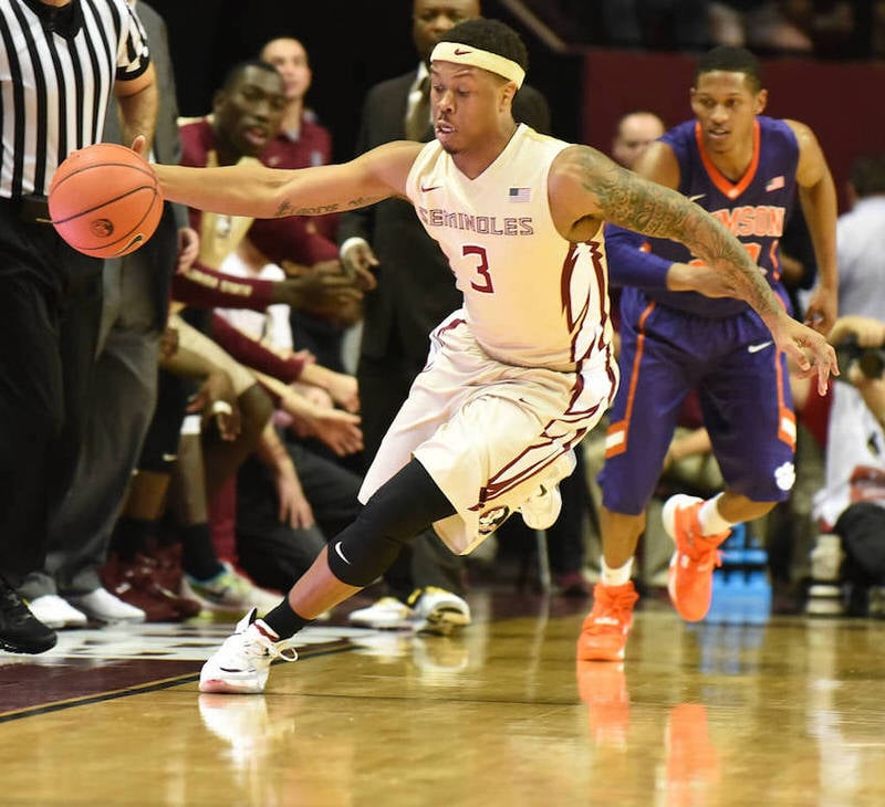 Florida State's Benji Bell in the Nike LeBron 13 "Horror Flick"