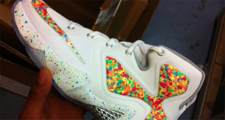 lebron fruity pebbles black