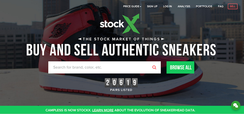 StockX Revamps the Way Sneakers Are Bought Sold Valued Online Nice Kicks