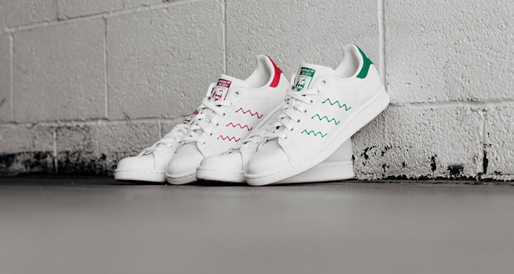 stan smith zig zag red