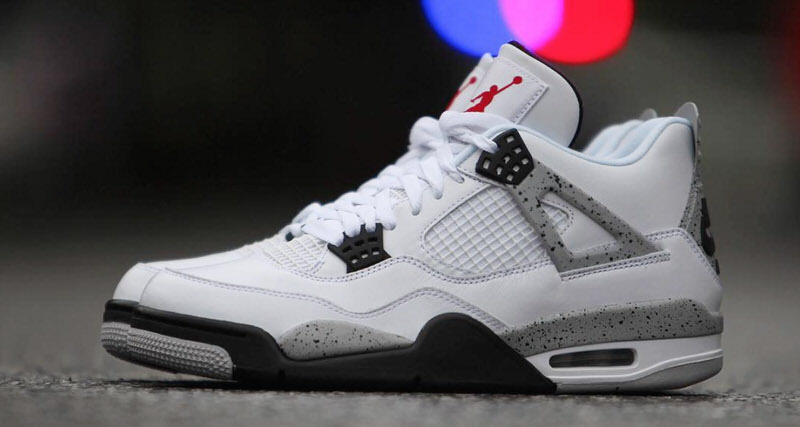 Air Jordan 4 White/Cement '89 Retro 