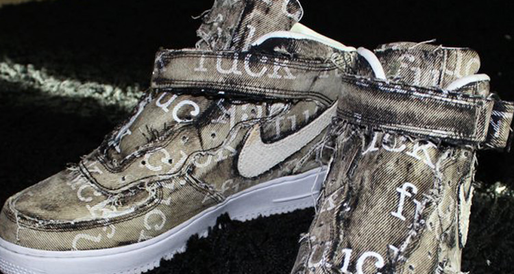 Nike Air Force 1 X Supreme (Custom) 