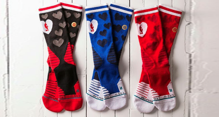 Just Don and Stance Collaborate on NBA All-Star Weekend Sock