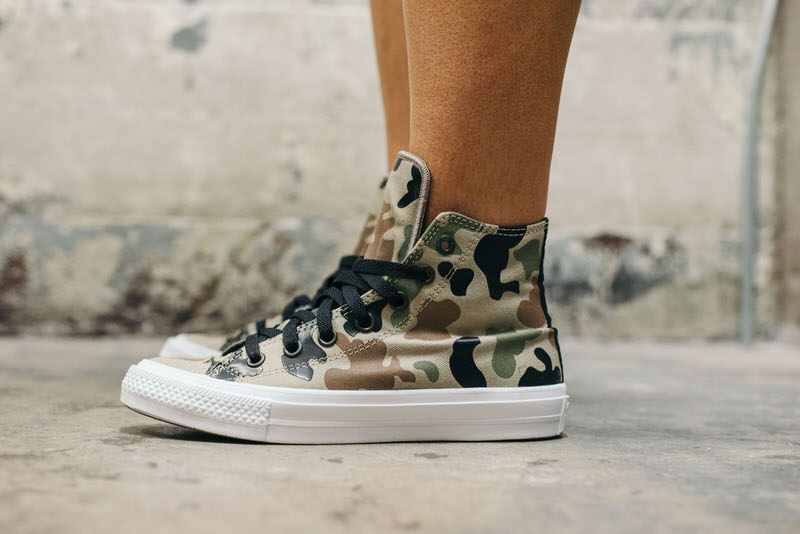 Converse Chuck Taylor II "Reflective Camo" On-Foot Look