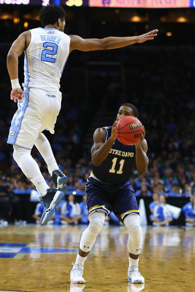 North Carolina's Joel Berry II in a UNC PE of the Air Jordan XX9 Low
