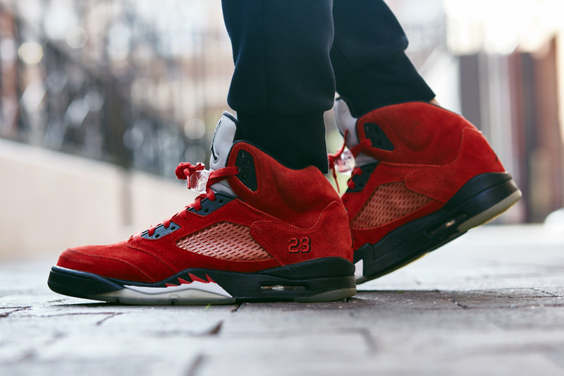 jordan 4 toro bravo on feet