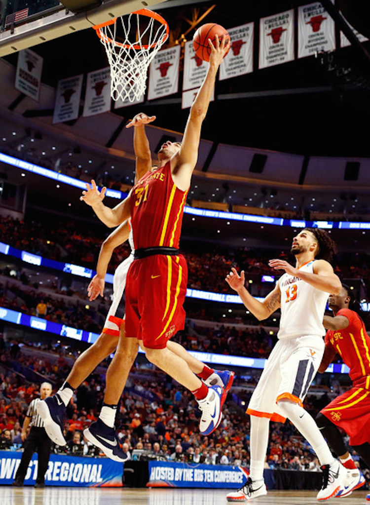 Iowa State's Georges Niang in the Nike Air Zoom Huarache 2K4 "All-Star"