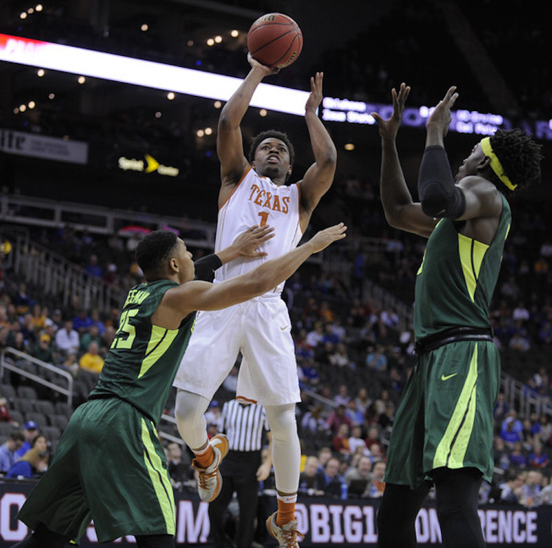 Texas' Isaiah Taylor in a UT PE of the Nike KD 8