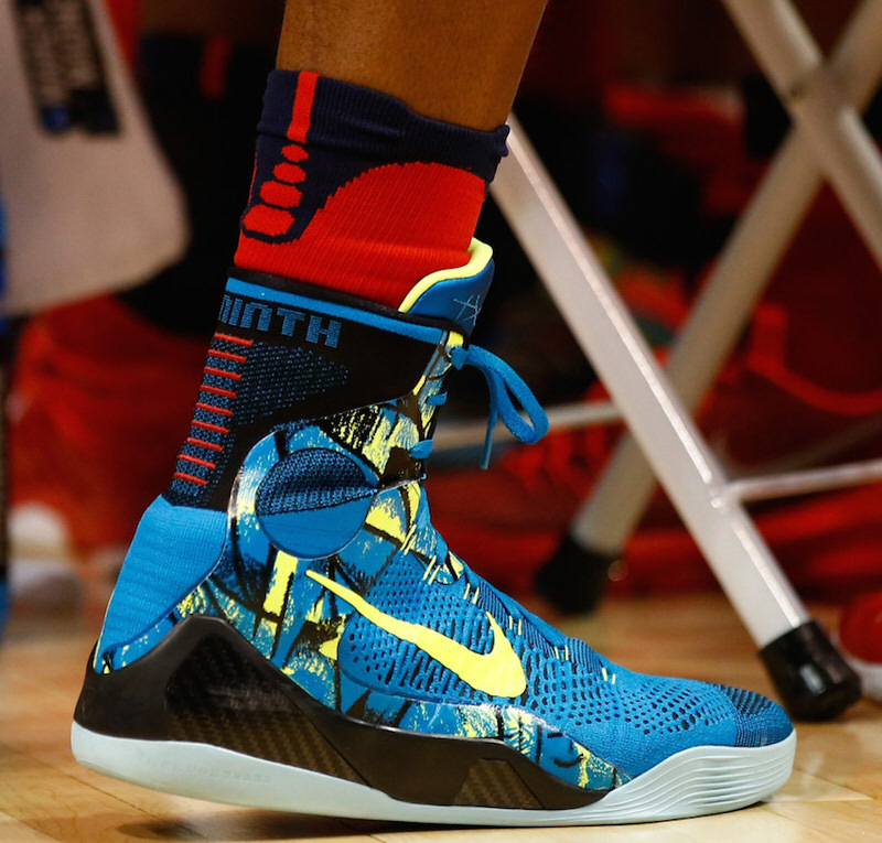 Dayton's Xeyrius Williams in the Nike Kobe IX "Perspective"