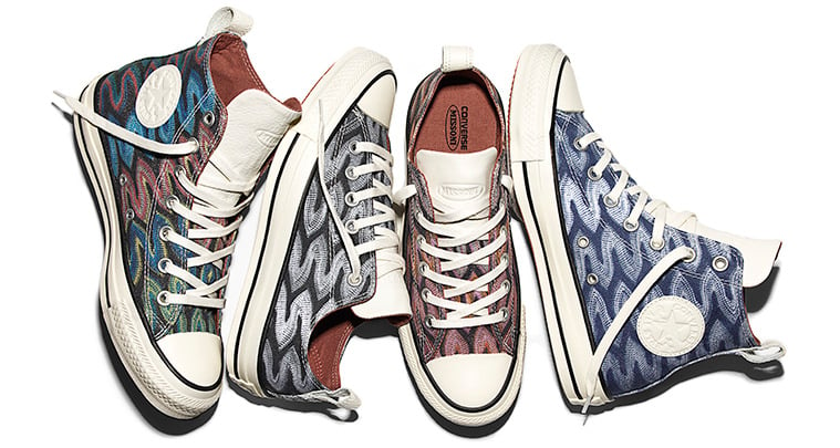 Missoni x Converse The Flame Collection