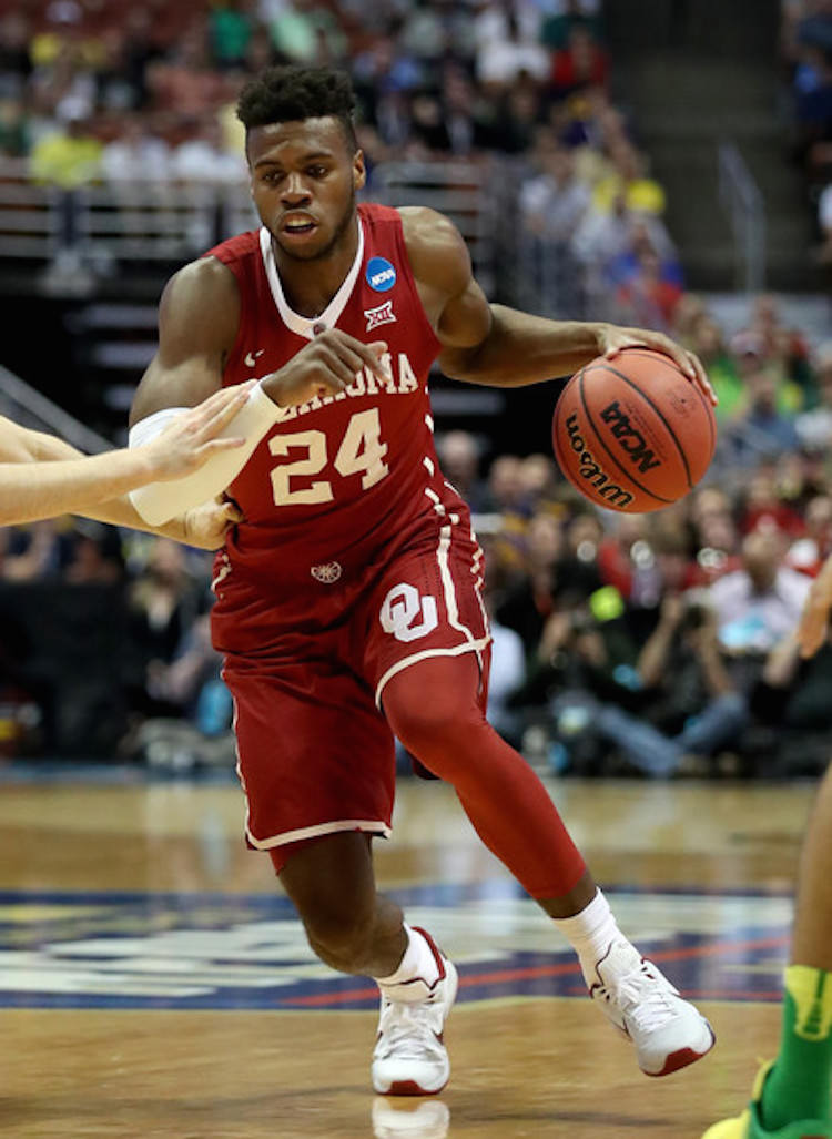 Oklahoma's Buddy Hield in a Oklahoma PE of the Nike Kobe X Low