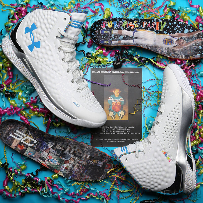 SC Curry One Splash Party Birthday