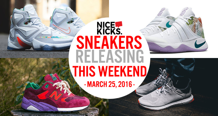 Sneakers Releasing this Weekend // March 25, 2016