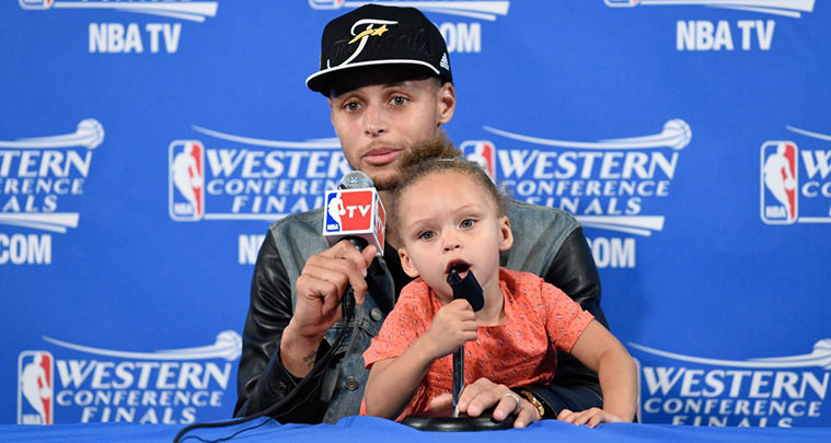 Steph Curry Riley Curry