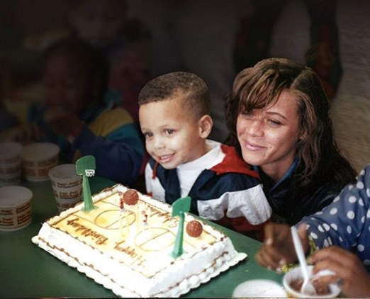 Stephen Curry Childhood Birthday