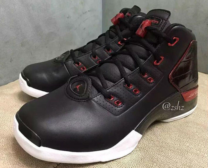 jordan 17 black red