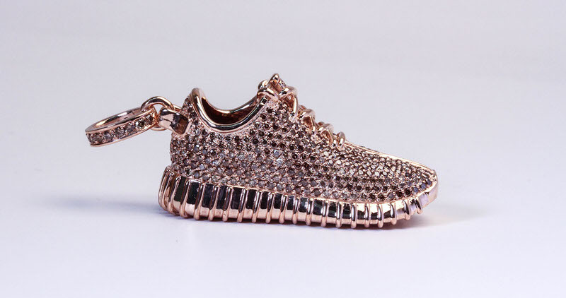 rose gold yeezys 350