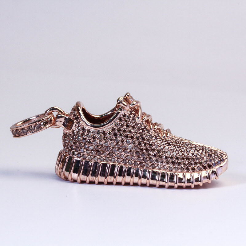 Rose Gold Adidas Yeezy Boost 350 by Ben Baller