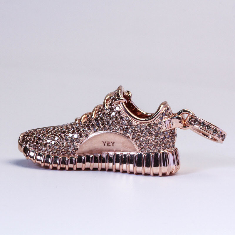 Rose Gold Adidas Yeezy Boost 350 by Ben Baller