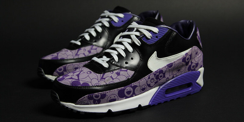 Nike Air Max 90 "Murakami x LV" Cut & Sew Custom by Etai