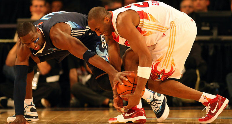 Kobe Bryant vs Dwayne Wade sneakers