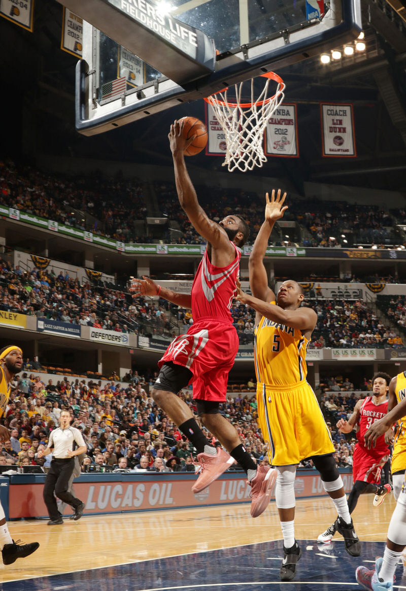 James Harden in an adidas Crazy Light Boost 2.5 PE