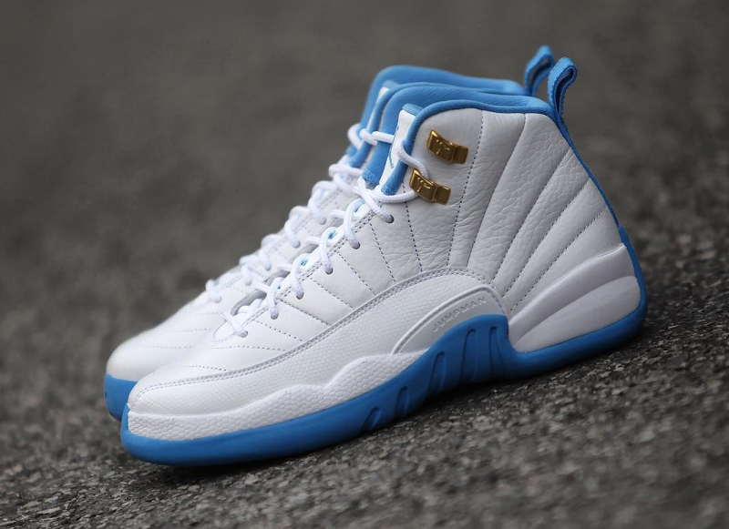 Jordan 12s cheap baby blue