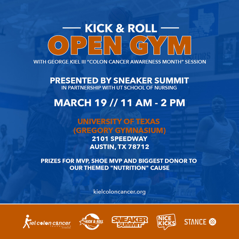 Kick & Roll Open Gym - March 19th in Austin, TX