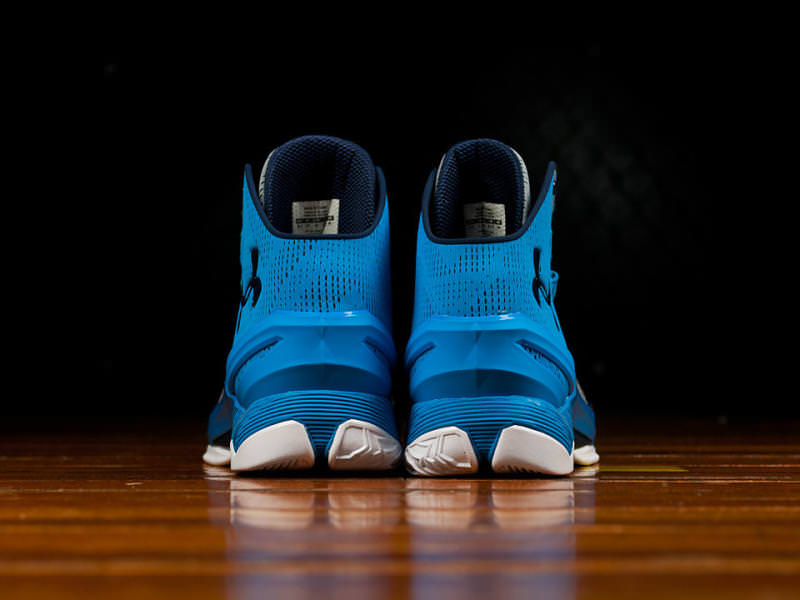 Under Armour Curry Two Steel Electric Blue