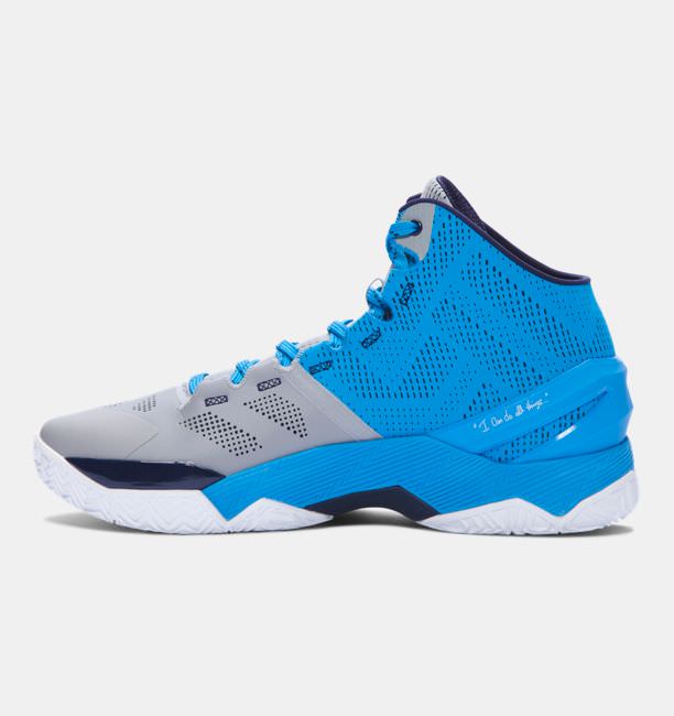 Under Armour Curry Two Electric Blue