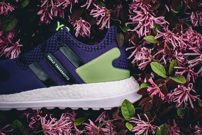 adidas Y-3 Pure Boost ZG Knit Purple Green