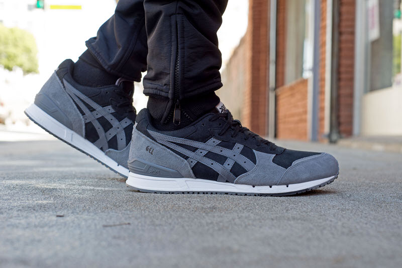 ASICS Gel Classic Black/Grey On-Foot Look