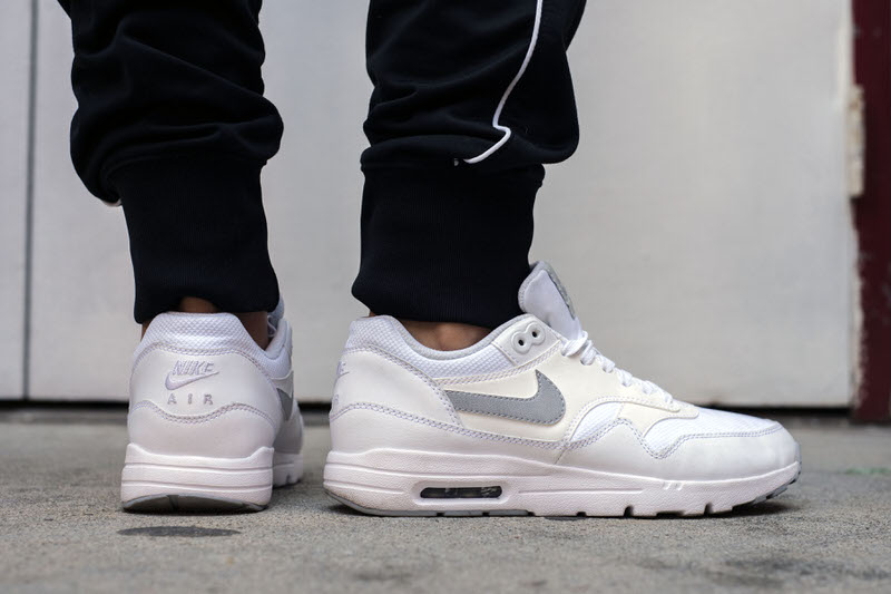 Nike Air Max 1 Ultra Essential White/Pure Platinum On-Foot Look