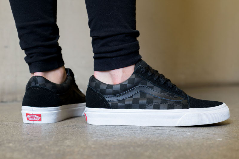 Vans Old Skool "Tonal Check" On-Foot Look