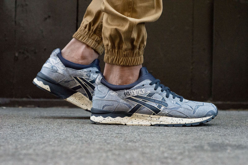 asics gel lyte on feet