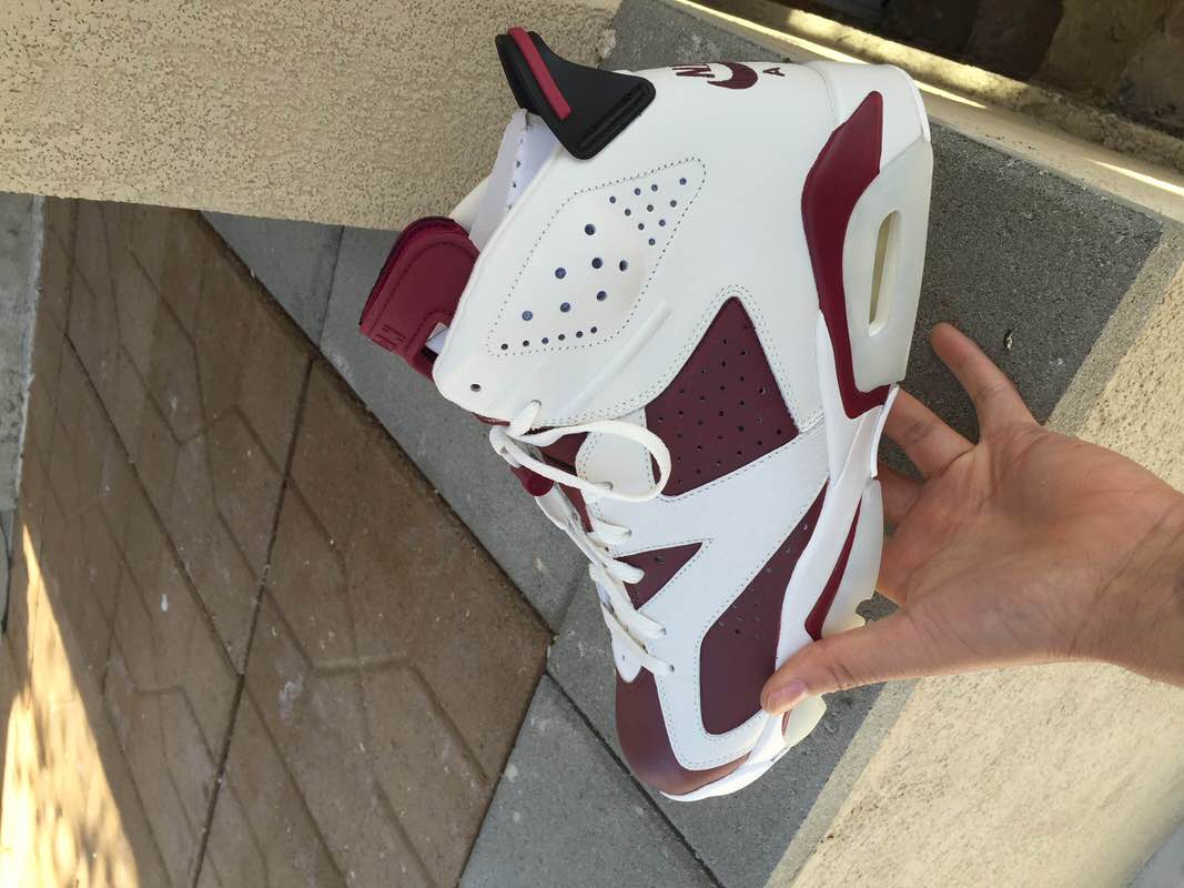 Air Jordan 6 "Classic Maroon" Custom