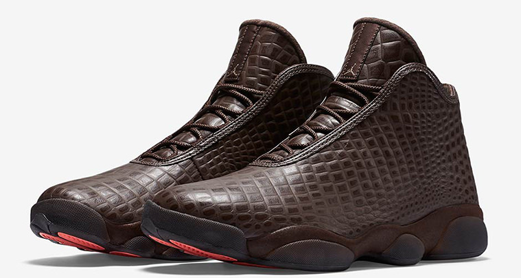 Jordan Horizon Brown Croc