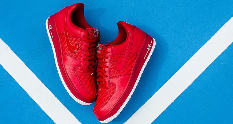 Keep it Festive with this Nike Air Force 1 Low in Gym Red