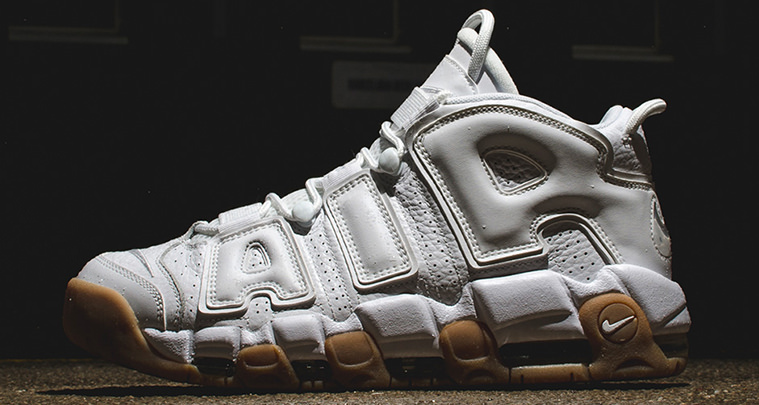 Nike Air More Uptempo White Gum