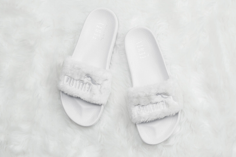 rihanna fenty fur slides