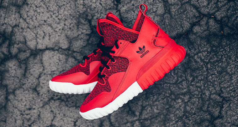 adidas tubular x circular red