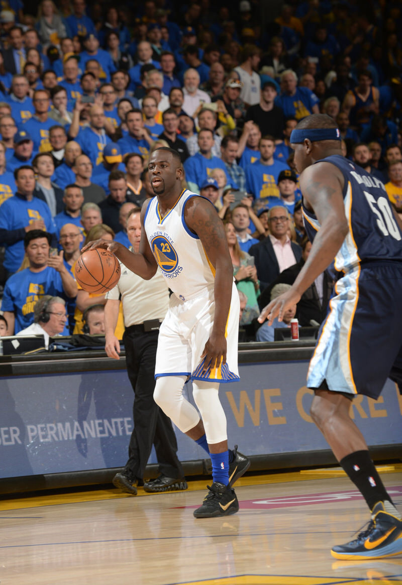 Draymond Green in the Nike Kobe 11 "Fade to Black"