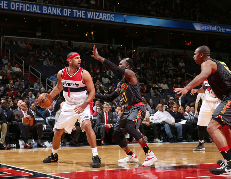 Jared Dudley in the Nike Kobe 11 "Fade to Black"