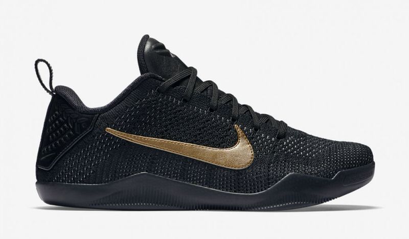 kobe 11 mamba day white gold