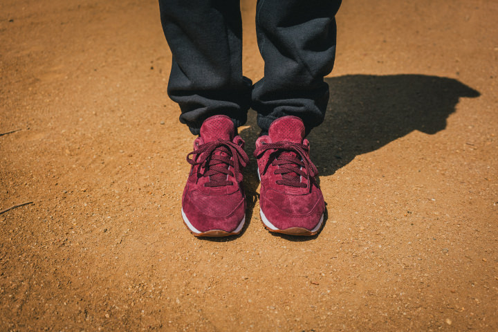 Saucony Shadow 6000 Burgundy Suede