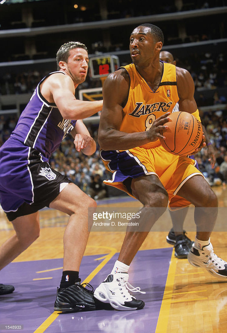 A History of Kobe Bryant Playing in Reebok Iversons