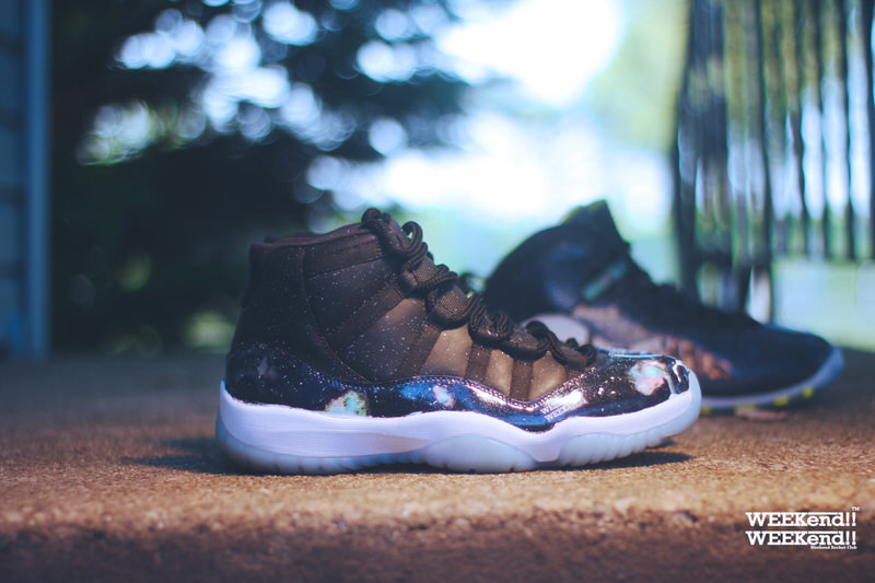 Air Jordan 11 "Cosmos" Customs by Rocket Boy Nift