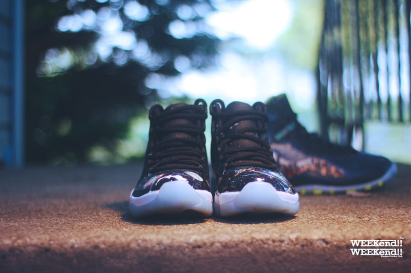 Air Jordan 11 "Cosmos" Customs by Rocket Boy Nift