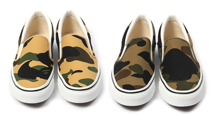 BAPE 1st Camo Slip On Pack