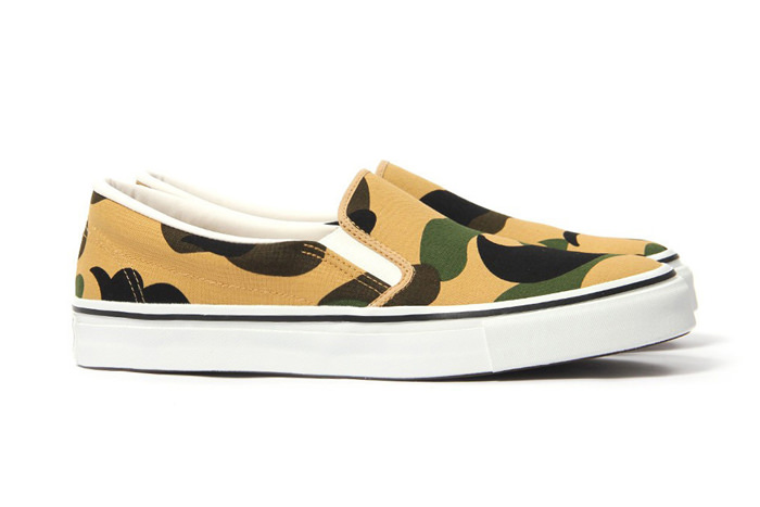 This BAPE 1st Camo Slip-On Pack is Perfect for Summer | Nice Kicks